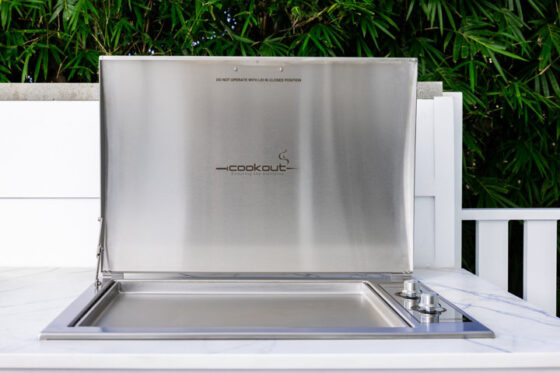 Infinity Teppanyaki BBQ Built-in Electric Hotplate with Hood